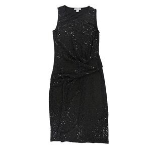 bar III Womens Metallic Shine Bodycon Dress, NWT